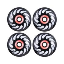 Rodas de skate Rollerex Phaser 92A 54mm Aço Preto
