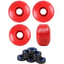 Rodas de skate TGM Skateboards ABEC 7 Bearings 52mm Red