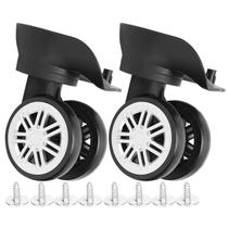 Rodas de Substituição para Bagagem Ejoyous 1 Par Preto PP+PET
