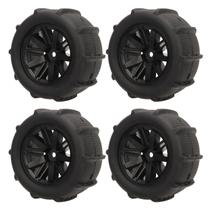 Rodas e pneus RC 1/14 Hex para WLTOYS 144001 144010 144011 Rodas e pneus RC 1/14 Hex para WLTOYS 144001 144010 144011