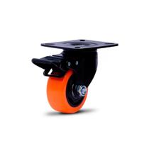 Rodas Emborrachadas p/ Fogão Geladeira Sofá 40mm BF 80x105