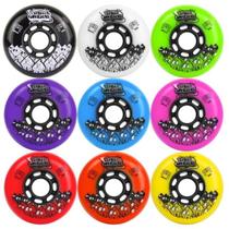 Rodas FR Street Invaders 80mm 84A - (4 und) Cor:VermelhoTamanho:80mm