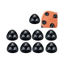 Rodas Giratórias Universais 4 Peças Sem Ruído Autoadesivas Para Fundo De Lixeira E Pequenos