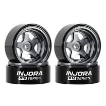 Rodas INJORA D18 de alumínio com 5 raios, 1,8 cm, 9 mm Rodas INJORA D18 de alumínio com 5 raios, 1,8 cm, 9 mm