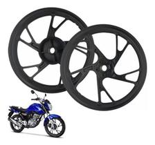 Rodas Liga Leve Pe De Galinha Titan Fan 150 Ex 160 Par