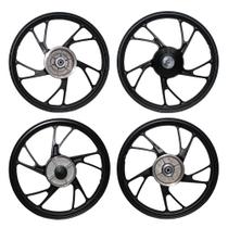 Rodas Liga Leve Preta - Titan 150 - Fan 150 - Start 150/160