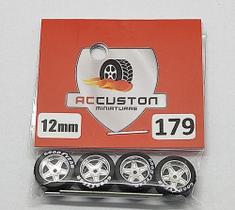 Rodas P/ Customização Ac Custon 179 - 12mm - Escala 1/64