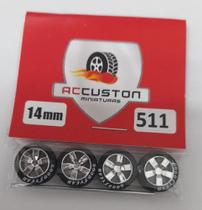 Rodas P/ Customização Ac Custon 511 - 14mm 1/64