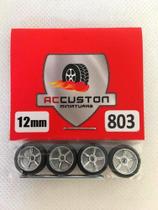 Rodas P/ Customização Ac Custon 803 - 12mm - Escala 1/64