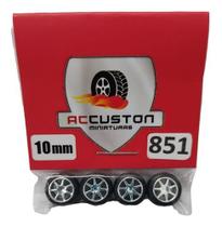Rodas P/ Customização Ac Custon 851 - 10mm Perfil Baixo 1/64
