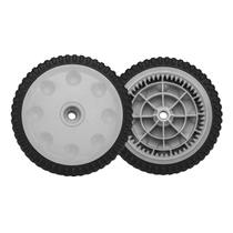 Rodas para cortador de grama Fourtry 20 x 5 cm, tração dianteira, kit com 2 Rodas para cortador de grama Fourtry 20 x 5 cm, tração dianteira, kit com 2