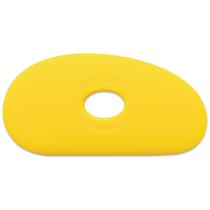 Rodela de cerâmica MudTools Shape 1, polímero amarelo macio
