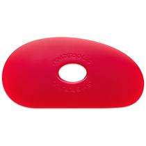 Rodela de cerâmica MudTools Shape 1, vermelho, muito macia, polímero