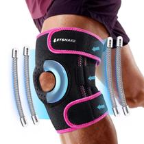 Rodillera LETSHAKE con resortes 1.5X y soporte para la rótula Rodillera LETSHAKE con resortes 1.5X y soporte para la rótula
