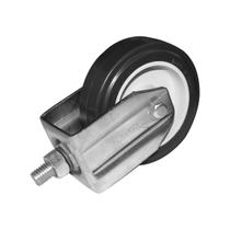 Rodinha 10cm Plástico BP 4 Polegadas com Parafuso Fixo