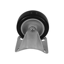 Rodinha 10cm Plástico BP 4 Polegadas com Placa Fixa