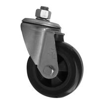 Rodinha 75mm Plástico BP 3 Polegadas com Parafuso Giratório