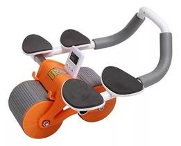 Rodinha Abdominal Dupla Reforçada Treino Com Suporte Celular Rodinha Abdominal Dupla Reforçada Treino Com Suporte Celular