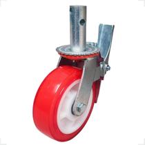 Rodinha Andaime Com Trava Freio 200kgs Giratorio Rodinha Andaime Com Trava Freio 200kgs Giratorio