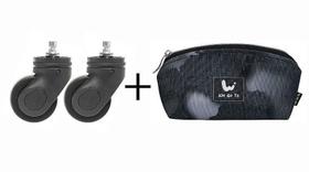 Rodinha de Mala Avulsa com Nécessaire Meia Lua Dark