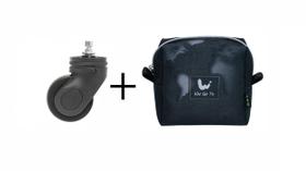 Rodinha de Mala Reposição com Nécessaire Box Dark Rodinha de Mala Reposição com Nécessaire Box Dark