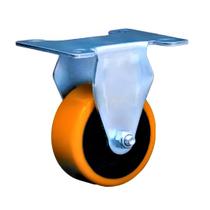 Rodinha Fixa 3 Borracha Com Base De Ferro Forte Peso 170kg