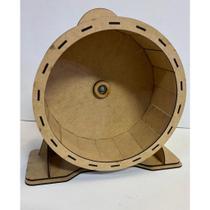 Rodinha Hamster 25cm com Rolamento Silenciosa e já Montada Modelo Marrom Rodinha Hamster 25cm com Rolamento Silenciosa e já Montada Modelo Marrom