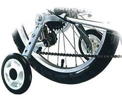 Rodinha Lateral Bicicleta Aro 16 A 24 Reforçada Emborrachada