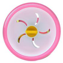 Rodinha Mundo Roedor Super Spin De 17.5cm Para Hamster - Rosa Rodinha Mundo Roedor Super Spin De 17.5cm Para Hamster - Rosa