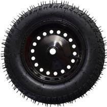 Rodinha Pneu Carrinho De Mão Carga Plataforma 3.50-8'' 150kg 2 Lonas