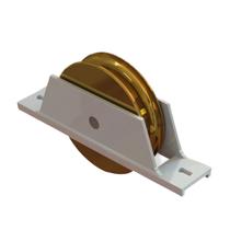 Rodinha Rolamento Para Portão De Alumínio em V Rodinha Rolamento Para Portão De Alumínio em V