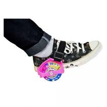 Rodinhas Para Tênis Feminino Com Luz Led Patins Flash Roller Radical Rosa - Dm Toys