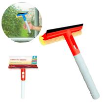 Rodinho com esfregão e recipiente spray Rodinho com esfregão e recipiente spray