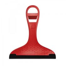 Rodinho De Pia Cabo De Plástico Vermelho Seca Limpa Vidro Cozinha 16cm