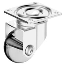 Rodízio 35mm Sem Freio Transparente Silicone Gel Silencioso Giratório Sem Freio Pequeno Rodízio 35mm Sem Freio Transparente Silicone Gel Silencioso Giratório Sem Freio Pequeno