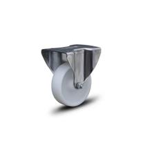 Rodizio 4" Fixo Inox FLPI 412 NY Nylon Colson Rodizio 4" Fixo Inox FLPI 412 NY Nylon Colson