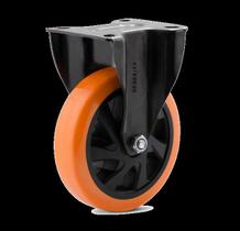 Rodizio 4 Polegadas fixo com placa rol. FLPB.414.PU.E