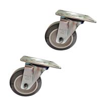 Rodízio 412 placa giratória - 2 unidades - Schioppa