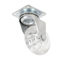 Rodízio 50mm Sem Freio de Silicone Rodinha Gel P/ Móveis M