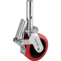 Rodízio Andaime PU 6 Espigão 35 x 150mm Freio Vonder Rodízio Andaime PU 6 Espigão 35 x 150mm Freio Vonder