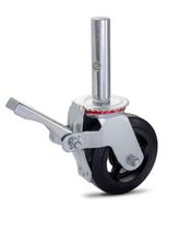Rodizio Andaime Roda De Borracha Preta 6 Pol. X 2mm Colson Rodizio Andaime Roda De Borracha Preta 6 Pol. X 2mm Colson