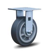 Rodizio borracha elastomera 6 pol. base fixa 250kg