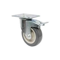 Rodizio Carrinho Placa Giratória 6 Com Freio (3271)