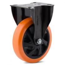 Rodizio Colson Base Fixa 5'' Laranja Flpb514