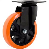 Rodizio Colson Base Giratoria 6''Laranja Glpbf614 Rodizio Colson Base Giratoria 6''Laranja Glpbf614