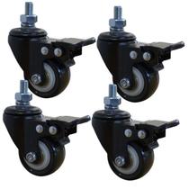 Rodízio com Espiga e Freio 2 Pol para Moveis - 50Kg - Colson Rodízio com Espiga e Freio 2 Pol para Moveis - 50Kg - Colson