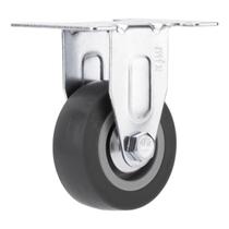 Rodízio de Borracha Cinza Fixo 2'' sem Freio 50mm 6870755 MTX - 000182 Rodízio de Borracha Cinza Fixo 2'' sem Freio 50mm 6870755 MTX - 000182