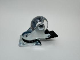 Rodízio em Gel para Móveis RG35 com Freio (30Kg) Incolor TEN Rodízio em Gel para Móveis RG35 com Freio (30Kg) Incolor TEN