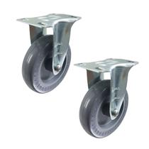 Rodízio Fixo 3” FLR 310 BP 60kg Cinza 102227 2un Rod-Car Unica Rodízio Fixo 3” FLR 310 BP 60kg Cinza 102227 2un Rod-Car Unica
