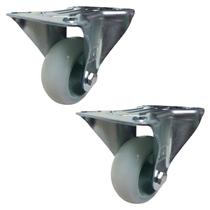 Rodízio Fixo 3” FLR 312 NP 90kg Nylon 114321 2un Rod-Car Unica Rodízio Fixo 3” FLR 312 NP 90kg Nylon 114321 2un Rod-Car Unica